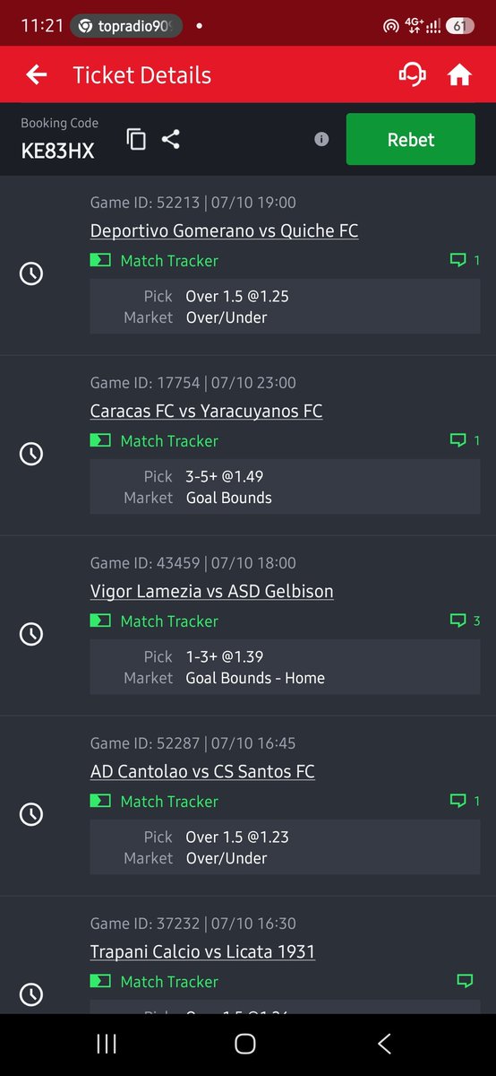 BetPunts's tweet photo. BOTD on @SportyBetNG 🏆 🏆 🏆 🏆 

Code ➡️ KE83HX

Join BetPunts Telegram 👉 https://t.co/Favaig0ZqH

@TheLockTips

🔞+ BET RESPONSIBLY! https://t.co/GFlM4I11eG