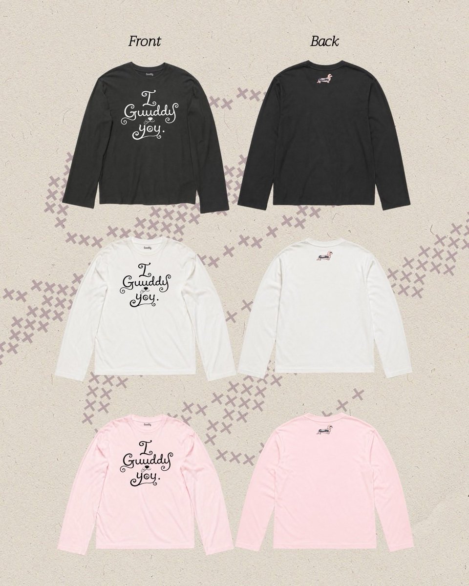 viewjanclub's tweet photo. guuddy’s first collection omg WE WILL BE SUPPORTING 😍😍😍😍😍😍
#guuddy #viewbenyapa https://t.co/KfXbZHfJDO