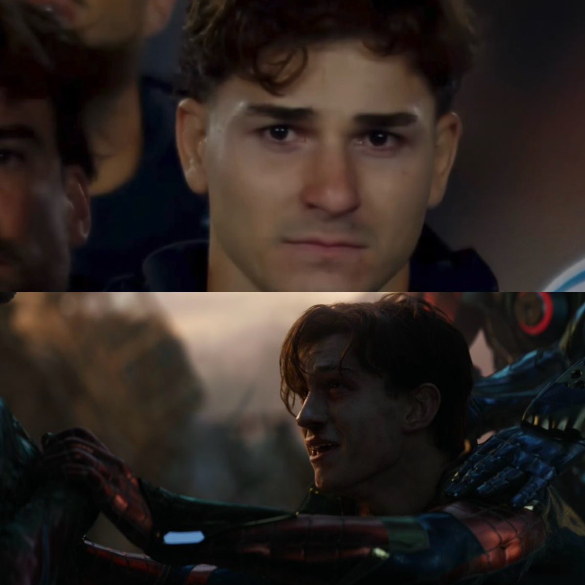 BarcasAttorney's tweet photo. Spider-Man losing his childhood hero in every universe https://t.co/3qDrSJ9pWJ