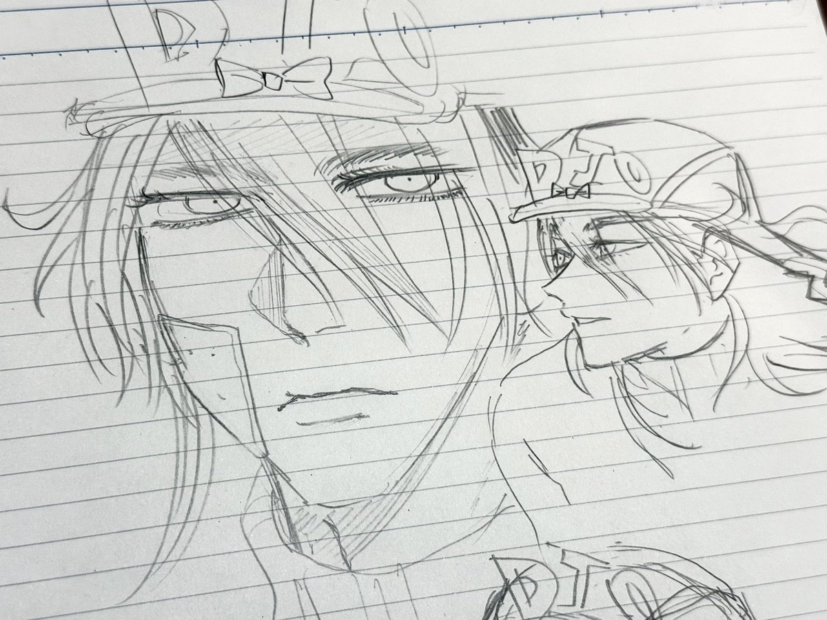 knkery__'s tweet photo. 美しく描こうとしたら絵柄変わっちゃった😢
上手く撮れなくて斜め https://t.co/d1wylNQNQY