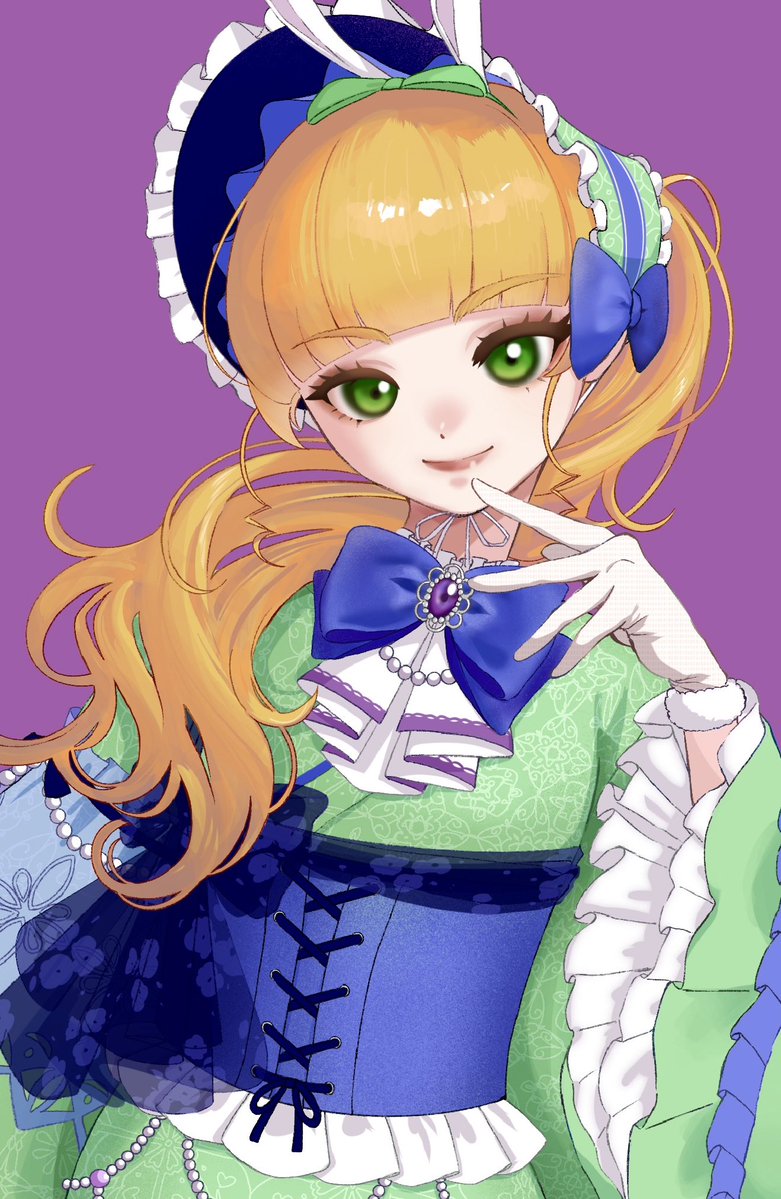chugoshipta's tweet photo. カラオケの鉄人コラボのすみれちゃん￼🪐
#平安名すみれ #Lovelive #Liella https://t.co/84K6Ziketg
