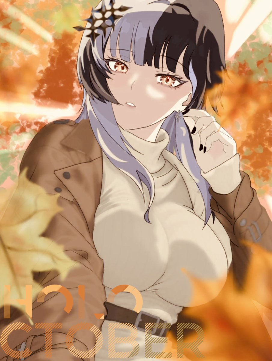 Kk1023_Ouka's tweet photo. Day7#Autumn Outfit👁️‍🗨️
#holoctobe #ShiorinSketch https://t.co/EHGazlr6XR