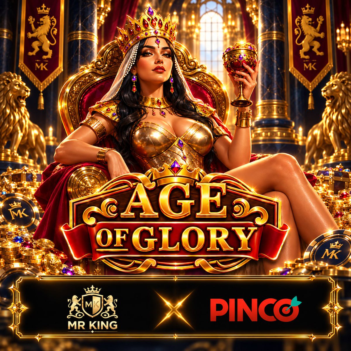 Meritking_x_tr's tweet photo. Taht, altın ve görkem…

👑💎 Age of Glory tam anlamıyla kraliyet havası taşıyor. Pinco × Meritking iş birliğiyle ihtişamlı bir slot deneyimi seni bekliyor✨🏰

#meritking #slot #bahis 

https://t.co/77va9tuDXc https://t.co/6WvzULz6TE