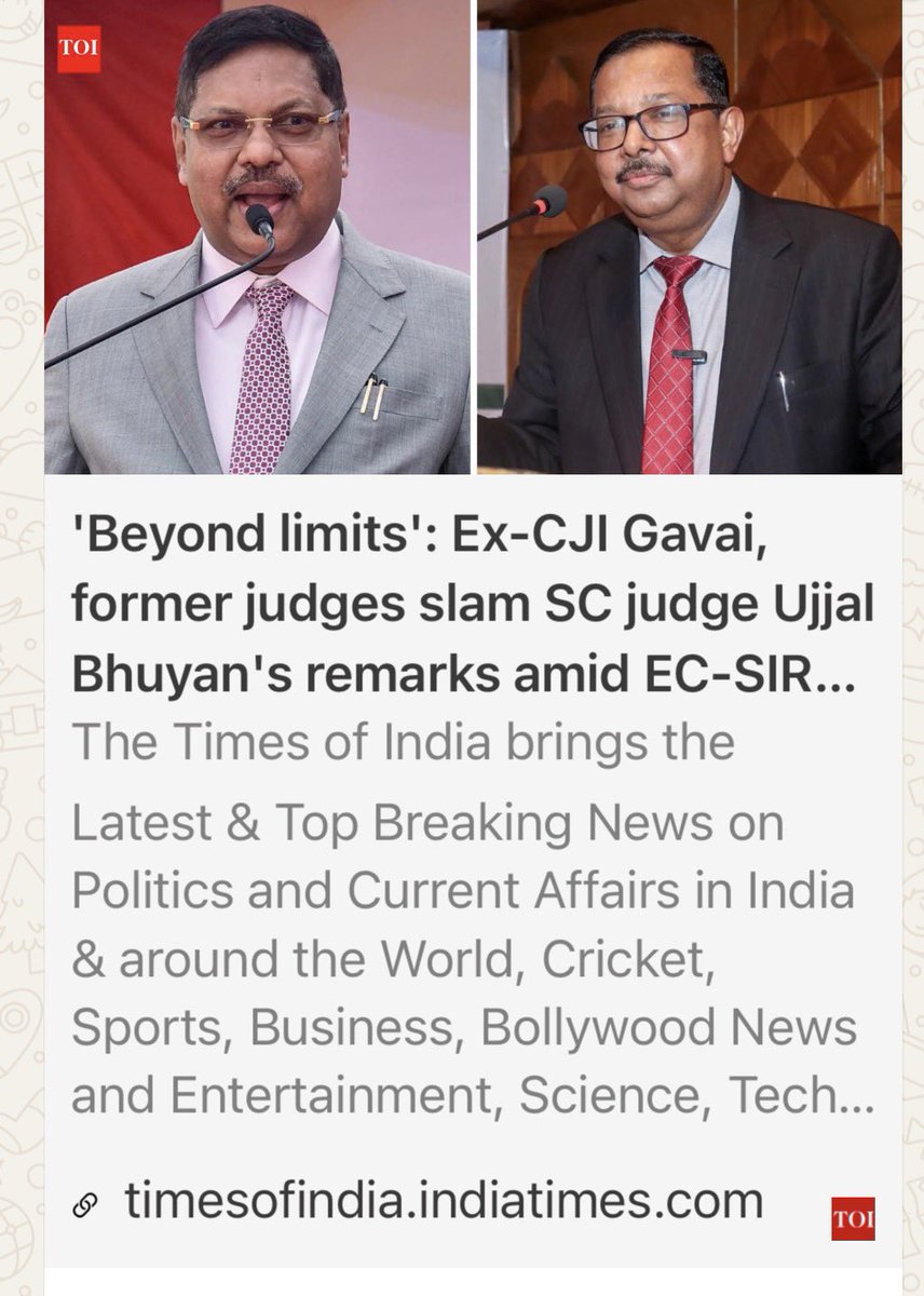 MahuaMoitra's tweet photo. So retired spineless SC judges  who can’t open mouths are now mad at Justice Bhuyan for his courage! India saw sitting SC judge Arun Mishra call Modi an “internationally acclaimed visionary who thinks globally and acts locally” &amp; then become Chairman NHRC. Shame! https://t.co/k3ergSVENq