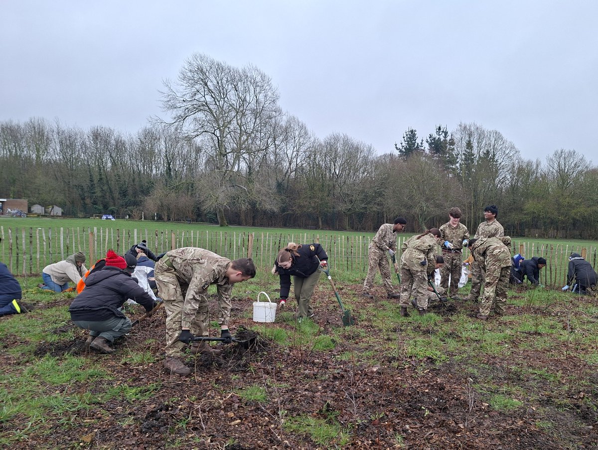 LBofBromley's tweet photo. Bromley has a thriving network of cadet groups across the borough, with some of these joining us this year for tree planting in Norman Park.
Why not consider volunteering to support your local group?
https://t.co/u6vxvtqHwZ
#NationalCadetsWeek #ArmedForcesCovenant #bromley https://t.co/HBbBc7Md4S