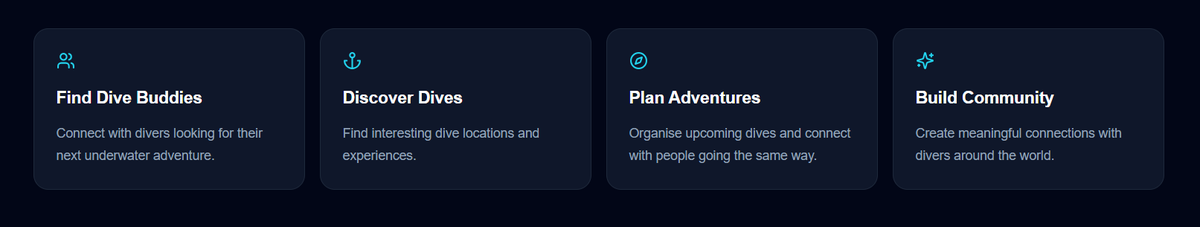 UiDive's tweet photo. One place for your diving life.

We're building a platform designed around the way modern divers actually plan and experience their dives. https://t.co/QJ4Rl3nNQi
