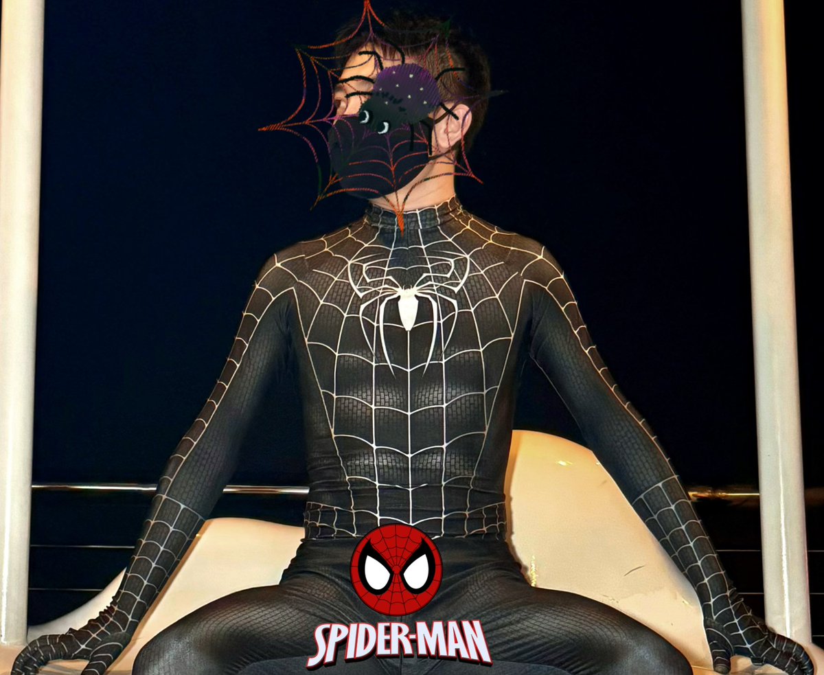 RandomXp_'s tweet photo. 落进这张蛛网上，就别再离开了好不好。
#spiderman https://t.co/CkWmYwlBnT