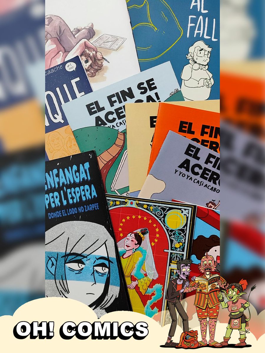 Ohcomicsfest's tweet photo. Este año nos acogió el Instituto Martí Pous, dentro de Fabra i coats, y no podíamos dejar pasar la oportunidad de agradecérselo.

Hemos preparado una pequeña selección de publicaciones, entre compras y donativos de los stands, para dejarlas a disposición de sus estudiantes. https://t.co/E4D3AeHYl4