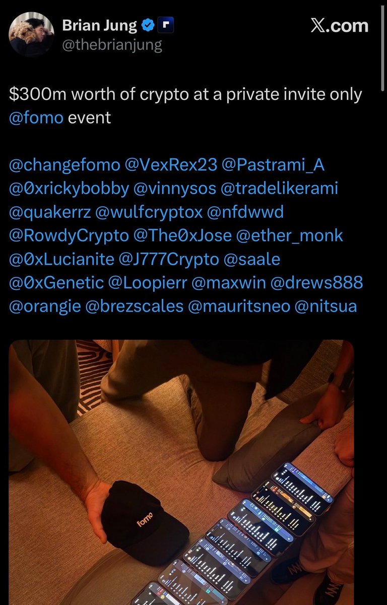 Ikarbro's tweet photo. FOMO and FUD are at PEAK levels right now.

Rumors. Hate. Drains. Closed cabals. Private FOMO groups.

Everyone wants to know what’s really happening behind the scenes.

The best narrative to run right now:

THE FOMO FILES

Expose everything.

https://t.co/vKBXnjSmd4

https://t.co/5dpLoJ4F3Z