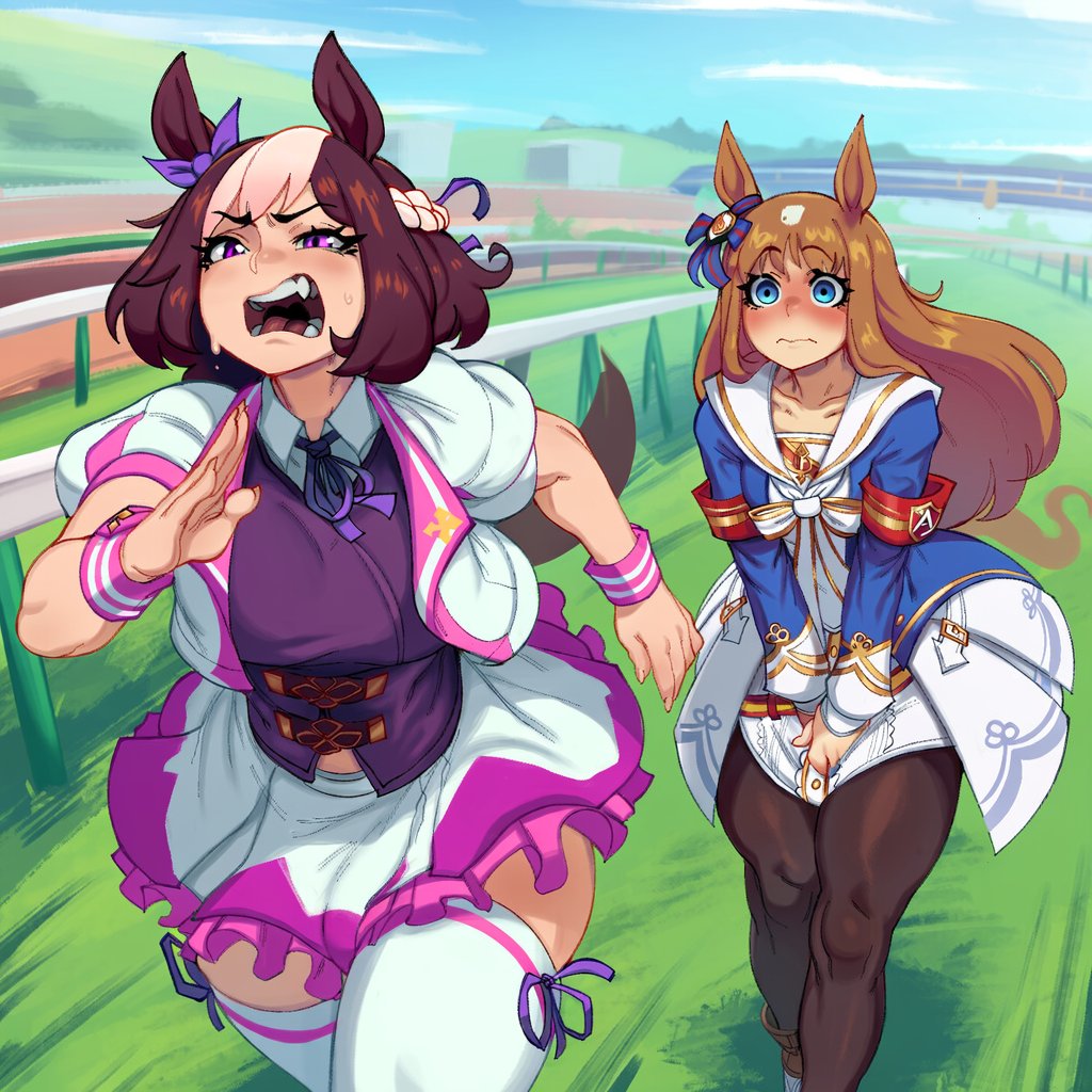 DigiPassion1's tweet photo. Grass Wonder x Special Week
#umamusumeㅤ #umamusumeprettyderby #グラスワンダー #grasswonder #スペシャルウィーク #SpecialWeek #FutaxFuta https://t.co/FyA0EY7Gu1