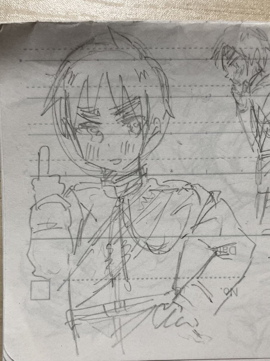 Howacha_maru's tweet photo. さり気なく中指立ててる眉毛のらくがき https://t.co/L76jWhxeJd