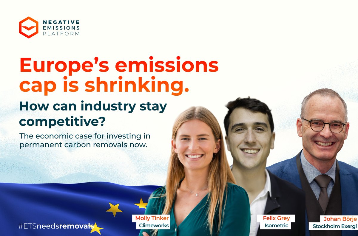 NEP_Brussels's tweet photo. Permanent removals can keep the #ETS functioning as its cap tightens.

NEP members @Isometric_HQ, @Climeworks and @Beccs_Stockholm show why funding removals today is an investment in the ETS’s ability to deliver net zero tomorrow.

🌐https://t.co/aE7p933kQ1

#ETSneedsremovals https://t.co/0jOIRjaclk