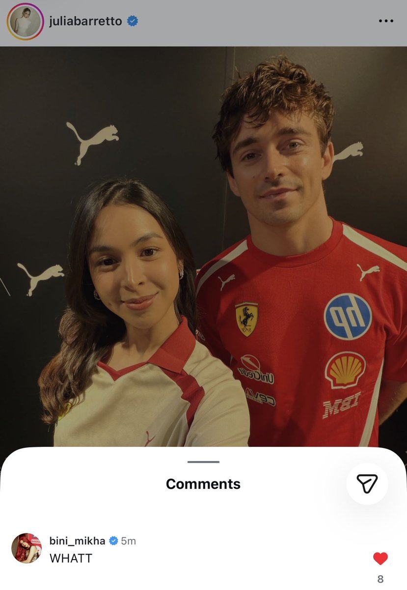 fierymikha's tweet photo. u know u should be there @bini_mikha 🏎️ https://t.co/2EMfFMg5Wo