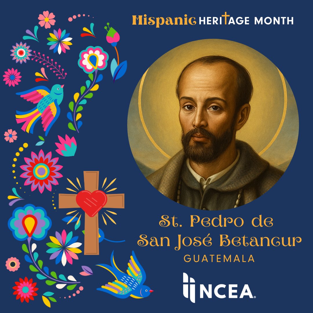 SJDCHS's tweet photo. A friend to the poor and sick, St. Pedro de San José Betancur, the “St. Francis of the Americas,” reminds us that holiness is found in humble service. May we follow his example by caring for others with love and joy. 🙏
Transforming the world starts with transforming one life. https://t.co/ecIw93ROjq