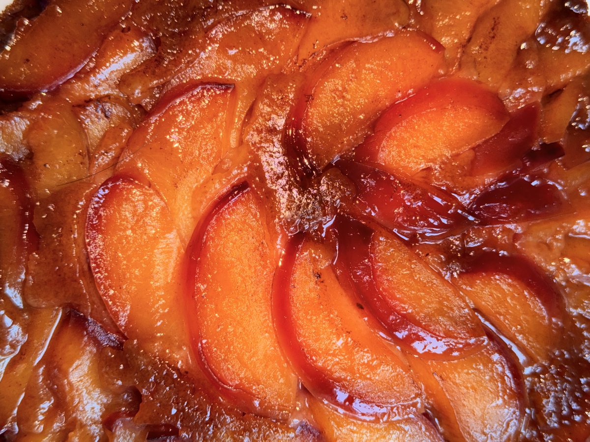 boiyardeee's tweet photo. With oomfs request, I made an upside-down plum cake 😋. And yes, besides basque cheesecake, I bake other cakes too! Not the best layering of plum for me, so will improve next time! https://t.co/69v1XRQlf1