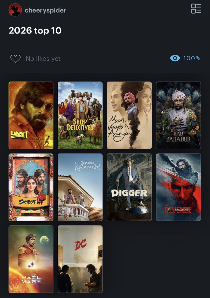 cheeryspider's tweet photo. My top 10 💁‍♂️ https://t.co/rpvIu7eySP