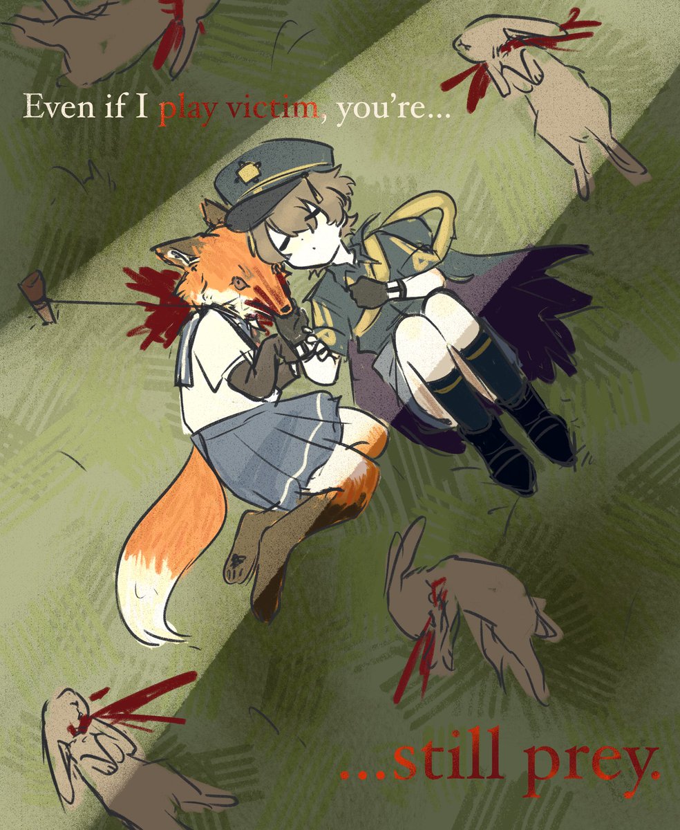mobiusoverlords's tweet photo. Really really rushed and belated day 4 of #milgramtober featuring the lyrics for t2 tokki’s trial song

#oc_m #00_m #milgram_fa https://t.co/OtfWm158rm
