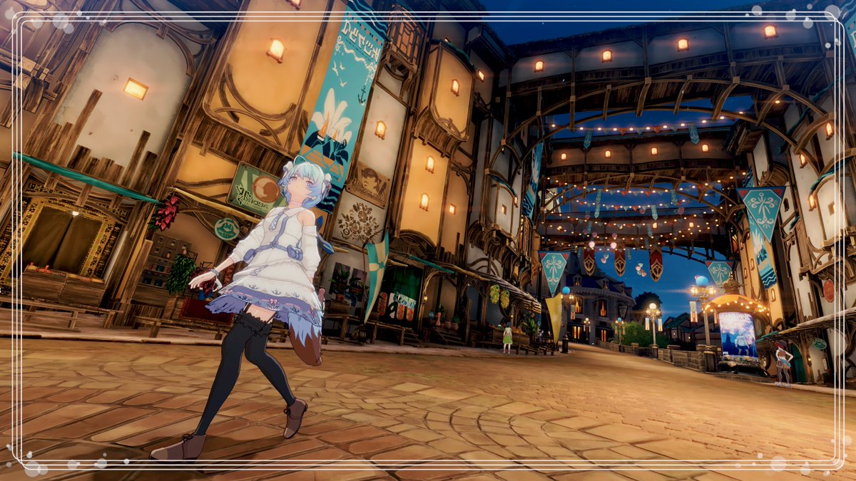 rausy_BPSR's tweet photo. こんばんレゾ～(^^♪

今日のSSは～夜の街歩き～♪

日常系の撮影をあんまりしてなかったのでいい感じのスポットを探し中～

じっくりmap探索してる時が一番楽しかったりする
#スタレゾ　#スタレゾSS https://t.co/XO5NoFwPw3