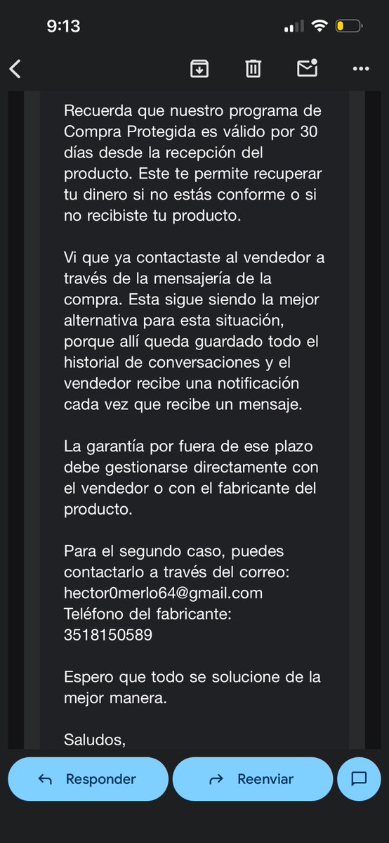 nati_hered's tweet photo. No doy más de la bronca Compré un celular por Mercado Libre confiando en que "estás protegido" y me terminaron dejándome re tirada y expuesta a cualquiera.
@MercadoLibre @ML_Argentina @CordobaDefensa https://t.co/tvQUX58ADF