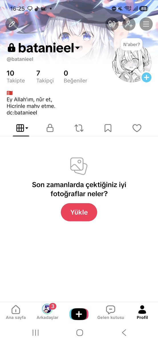 batanieel's tweet photo. Gençler TikTok gelin yeni hesap açtim https://t.co/DGjwzx8ilT