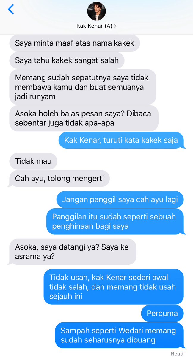 E0MYG0SH's tweet photo. ⚠️⚠️⚠️ tw // spoiler alert 

kita ketemu jumat yaa, kita coba update lagi perlahan oke? krn untuk lakon sembilan, partnya cukup banyak, jd nanti sering cek rt gw aja yah https://t.co/9J8OVnpEUS