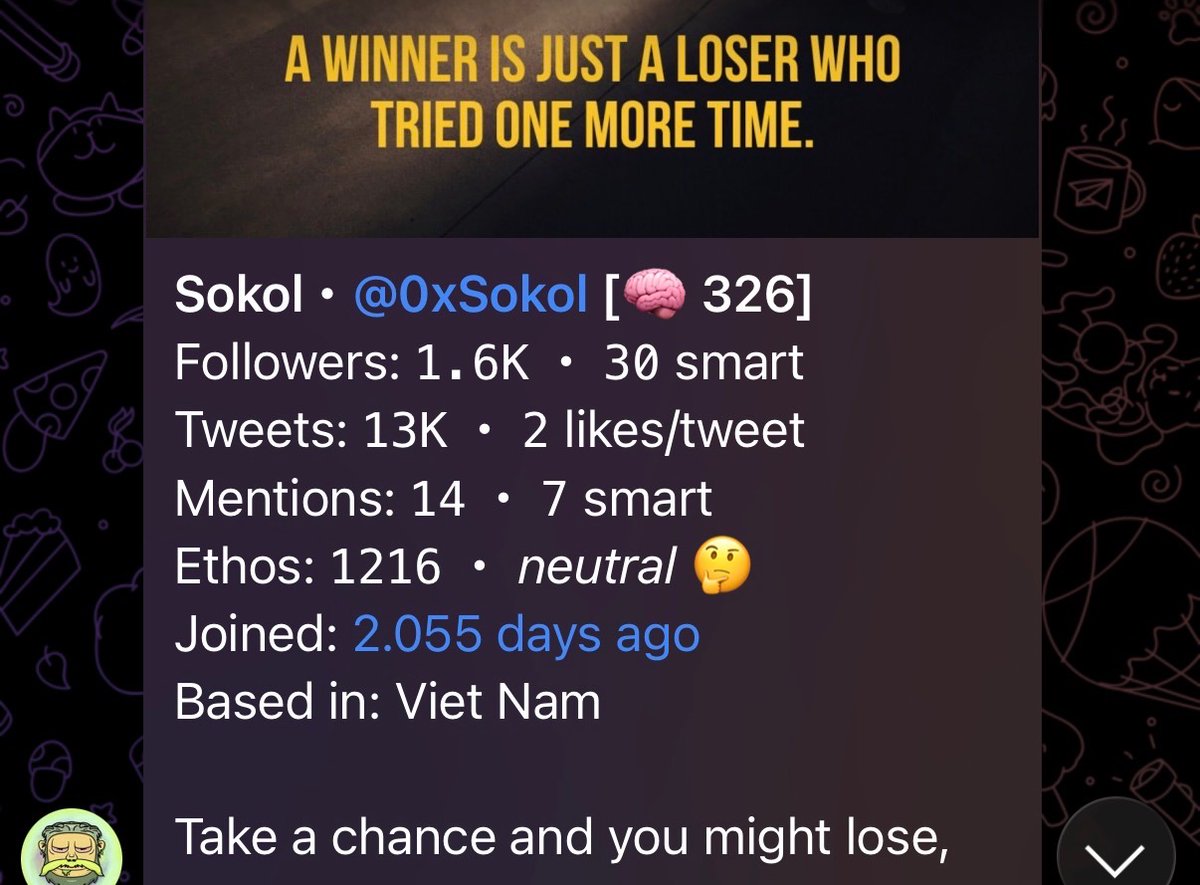 bigsnek's tweet photo. @Matt2mpo There is nothing to flush, it's just a bot accounts "community" that are playing dirty fudding women ran by an Ukrainian guy living in Vietnam who is insanely desperate. https://t.co/N8NM0vCGZf