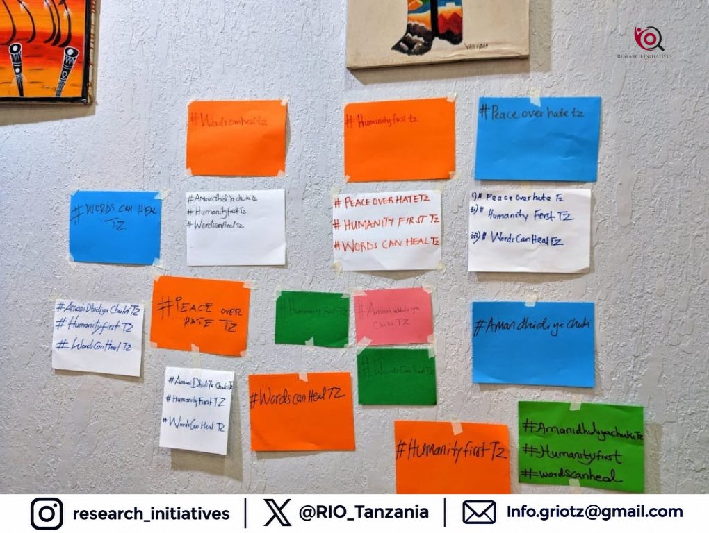 RIO_Tanzania's tweet photo. Hate speech fuels stigma and can keep people away from health services. RIO engaged media and creatives to challenge hate and promote humanity, solidarity.
@UNAIDS @UNAIDS_ESA 
#PCBspecial #PCBspecials #hatespeech #HumanityFirstTz https://t.co/lVimWKltrC