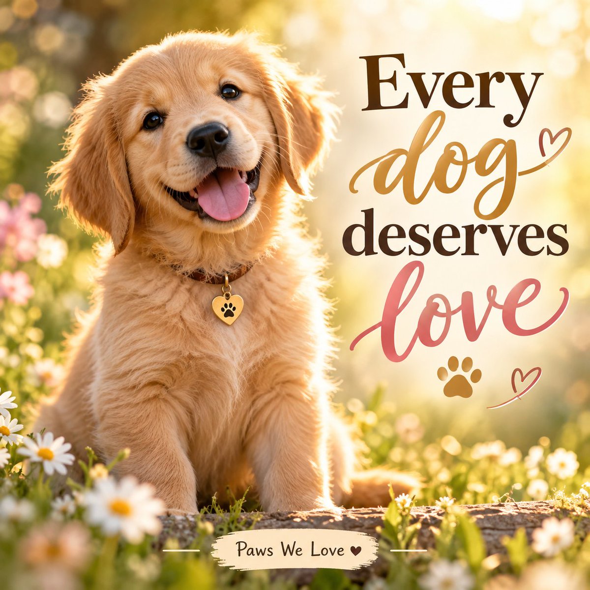 PawsWeLove's tweet photo. Every dog deserves love 🐶 https://t.co/89Ge9HG1Aq