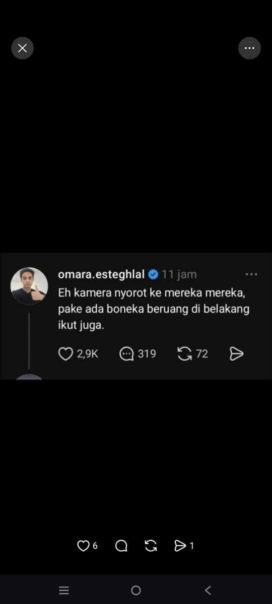 cewekbumble's tweet photo. netijen apa buzzer sih mereka nih sebegitunya dah ampe si omara klarif minta maaf 

padahal kan yang diledek wowok teddy gue sih malah seneng seneng aja gaada yang salah dari ketikannya toh emang pantes diledek 

emang yah buzzer wowok nih demen banget bikin konflik horizontal ke sesama rakyat

giliran si wowok ngomong goblok di muka umum mana berani negur junjungannya, dasar penjilat rezim