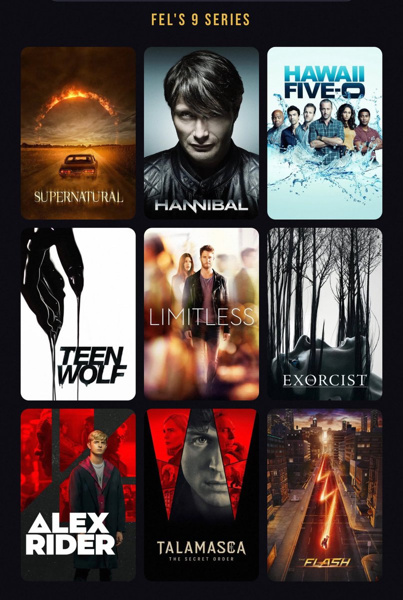 backbitten_fel's tweet photo. 9 (in no particular order + excluding anything animated/asian dramas) slots is absolutely NOT enough 😭😭😭 https://t.co/VtZVPiPCwx