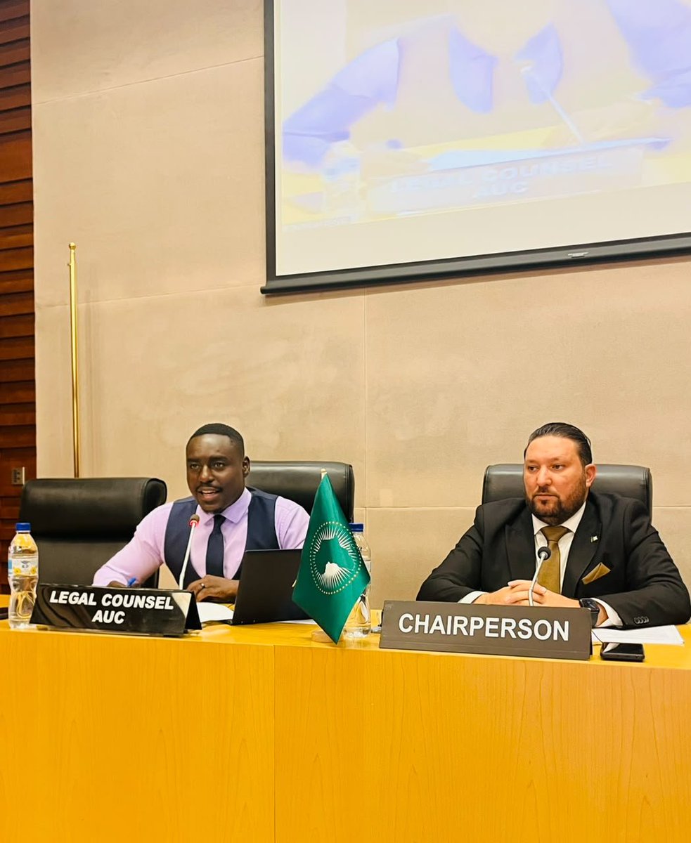 AGA_Platform's tweet photo. Under the Chairmanship of H.E. Amb. @kled_mohamed, PR of Algeria to the @_AfricanUnion and Chairperson of the PRC Sub-Committee on HRDG, a meeting of the Sub-Committee was held today to discuss important Agenda items adopted by it Members. #DGTrends https://t.co/43MMrf3GUv