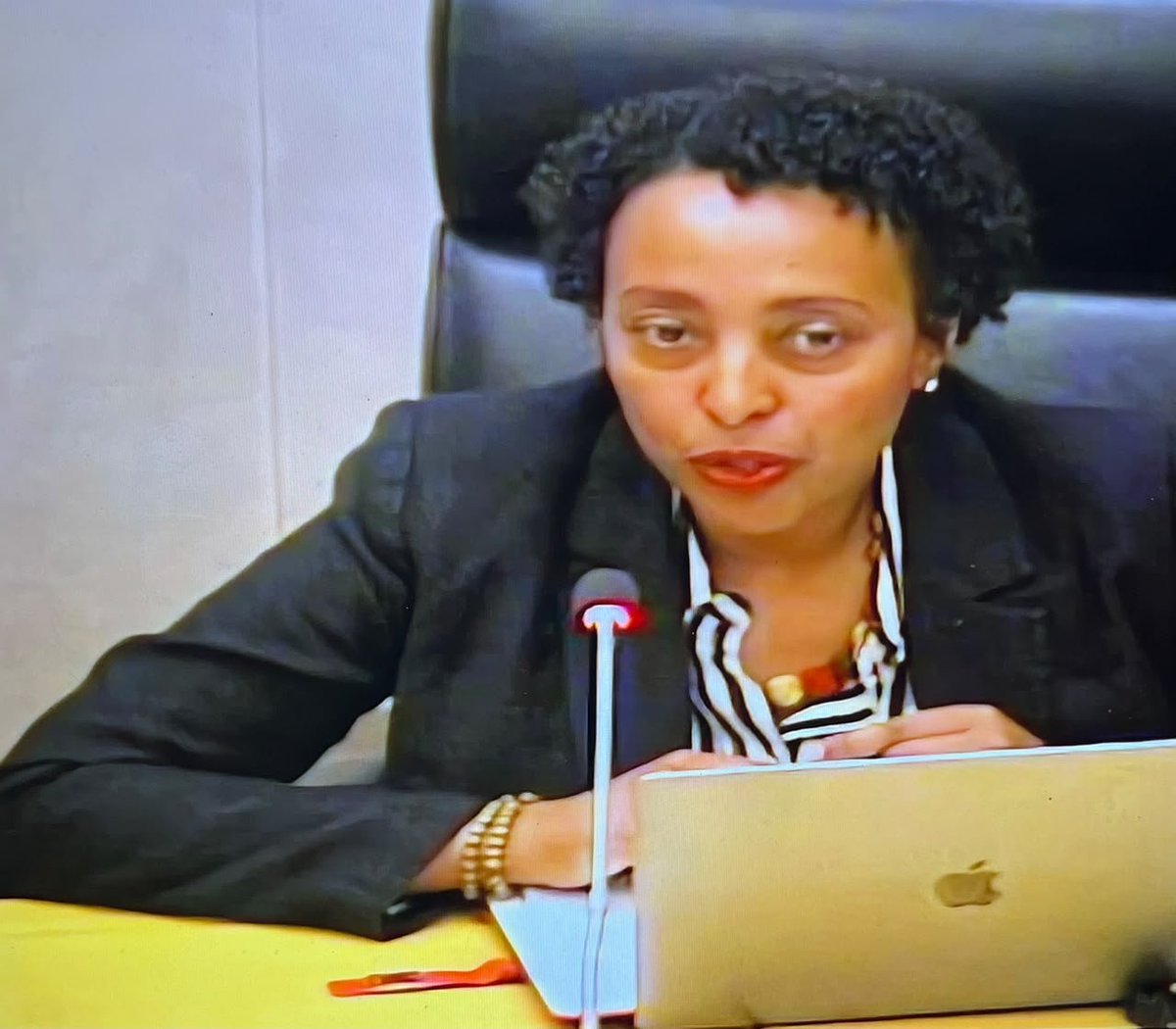AGA_Platform's tweet photo. Under the Chairmanship of H.E. Amb. @kled_mohamed, PR of Algeria to the @_AfricanUnion and Chairperson of the PRC Sub-Committee on HRDG, a meeting of the Sub-Committee was held today to discuss important Agenda items adopted by it Members. #DGTrends https://t.co/43MMrf3GUv