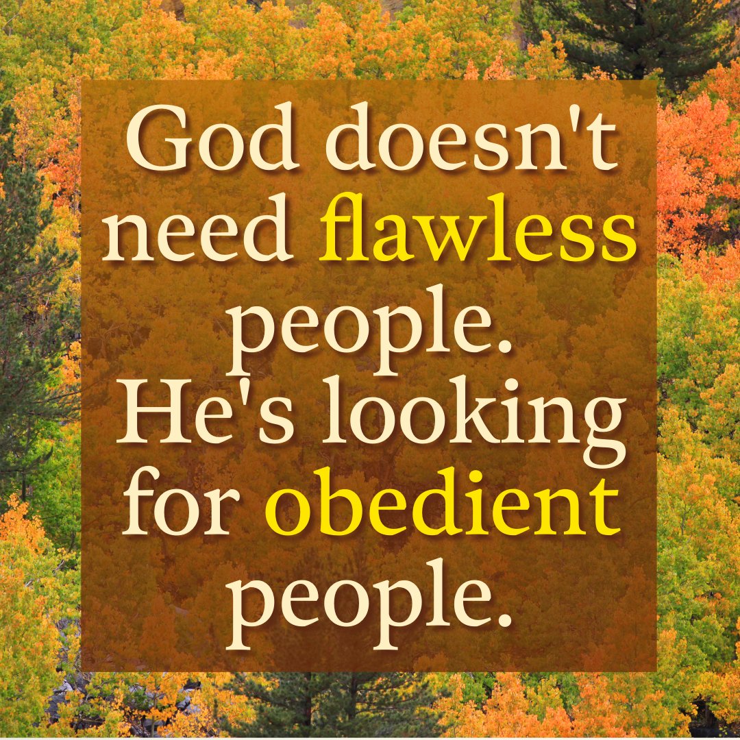 hosannacf's tweet photo. God isn't looking for flawless people. He's looking for obedient people.
#SermonQuote #Faith #Obedience #HosannaChristianFellowship #KnowTruth #LiveTruth #ShareTruth https://t.co/qp4Z8g9gtk