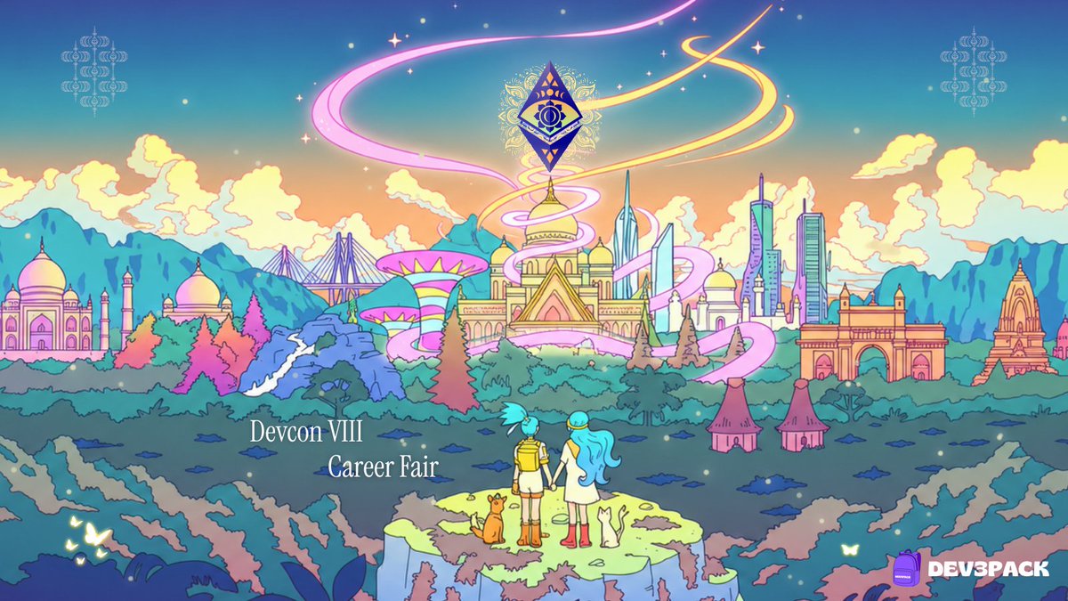 vishnuio's tweet photo. We are hosting the first-ever Career Fair at @EFDevcon on Nov 6.

we’re bringing 400+ candidates and looking Web3 companies and teams hiring in India & remotely.

> get a free booth
> reach 400+ candidates
> talent portal access

companies & recruiters →
Apply now: https://t.co/4HZLHxY46x

builders looking for their next opportunity →
Register as an attendee.

limited spots :)
