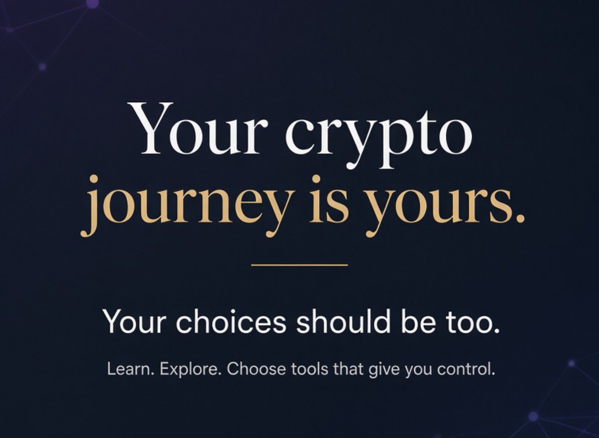 AbasseSoule's tweet photo. Your crypto journey is yours.
Your choices should be too.

Learn to understand your assets. Explore different ecosystems. And choose the tools that give you more control over your journey.

@stack_wallet. Your crypto. Your control.

#StackWallet #Web3 #Crypto #Blockchain https://t.co/yxicFCeMJG