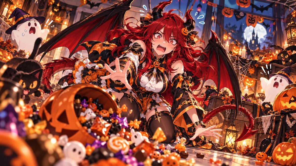 RedNovaGHF's tweet photo. #Promptober Day 7: Panic

Well, looks like i slipped and dropped all my candy. Now its a race to pick it all back up. https://t.co/mNVlEIibp0