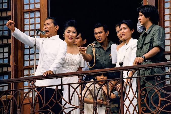 escalonamar's tweet photo. Oh shut up, you were dressed in olive green fatigues during People Power, playing pretend soldier, wanting to let General Ver air strike EDSA. No one has forgotten this stupid act of yours.

You can’t lie your way to legitimize yourself—propaganda won’t erase history. https://t.co/Il70bXCevW