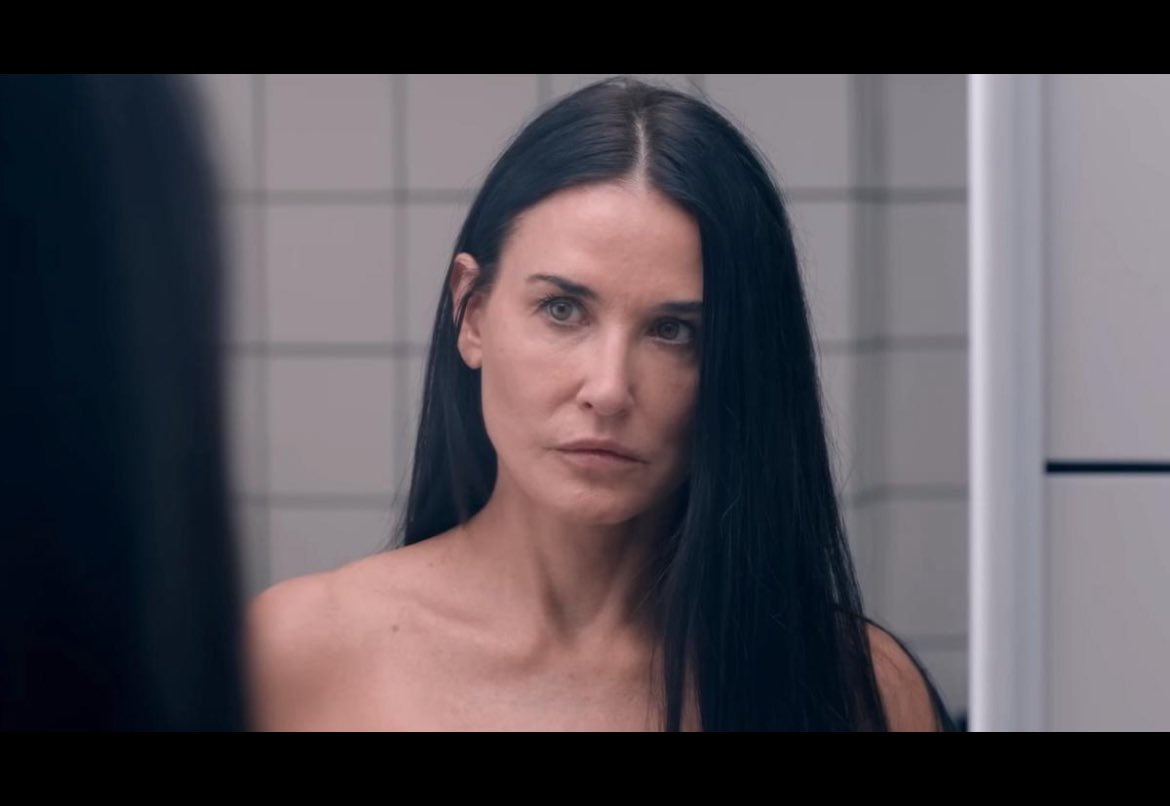 BiigKhalifa's tweet photo. “The Substance” made people watch the same story and see two completely different things.

Was Elisabeth destroying herself because she couldn’t accept aging…

“Was she the victim… or did she become her own worst enemy?”

🎬🎥🔥 https://t.co/AmjmirCIIP