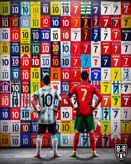 brfootball's tweet photo. One has just departed the international stage, the other is nearing the end.

10/7 is GOAT Day 🐐 https://t.co/RAn5TbJddr