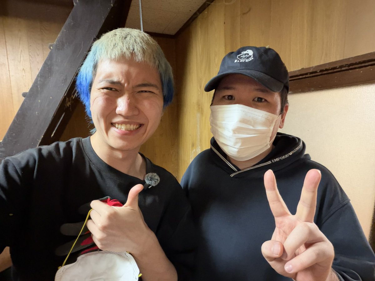 GC5R5OGIKgV0yvz's tweet photo. コレコレさんとの撮影終了しました！！！！！

大変でめちゃくちゃ楽しかった😭😭😭

 #コレコレ https://t.co/nUriitpuTE