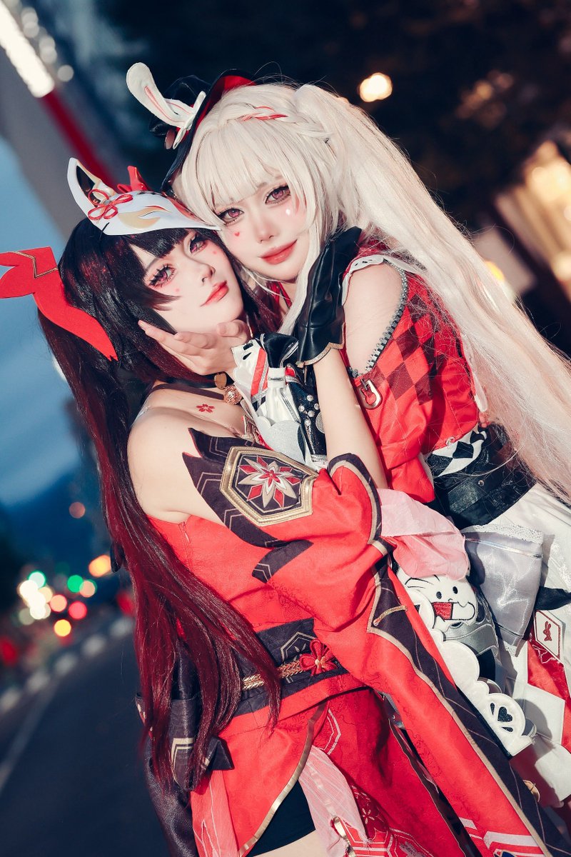 hu_yuuu1119's tweet photo. ⚠Cosplay
崩壊スターレイル/花火、火花

       観客のみん��、
                     楽しんでもらえたかな〜？

📸 @KOH3plus https://t.co/7HklvD1maN
