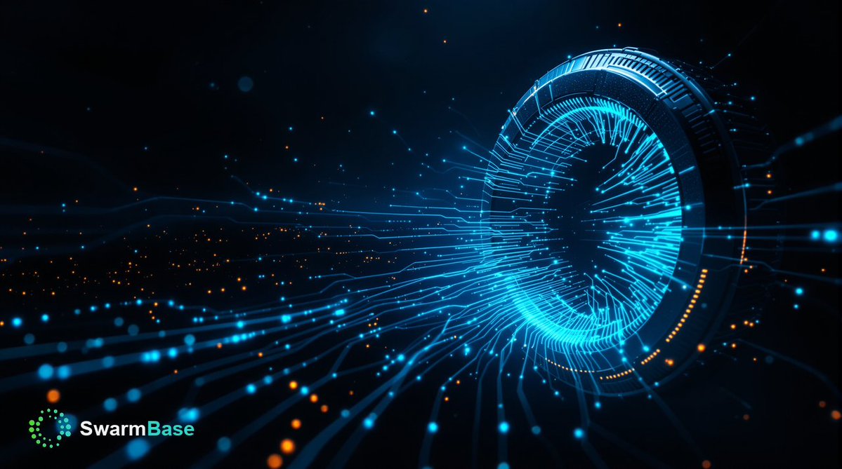 SwarmBase's tweet photo. A swarm that can only use its own agents is capped by what one team could build.

A swarm on Synapse can reach every capability on the network the moment it needs it. The ceiling is not your roster anymore. It is everything anyone has ever built and listed.

Every new agent that joins makes every other swarm more capable.

That is a network effect that compounds with every connection.