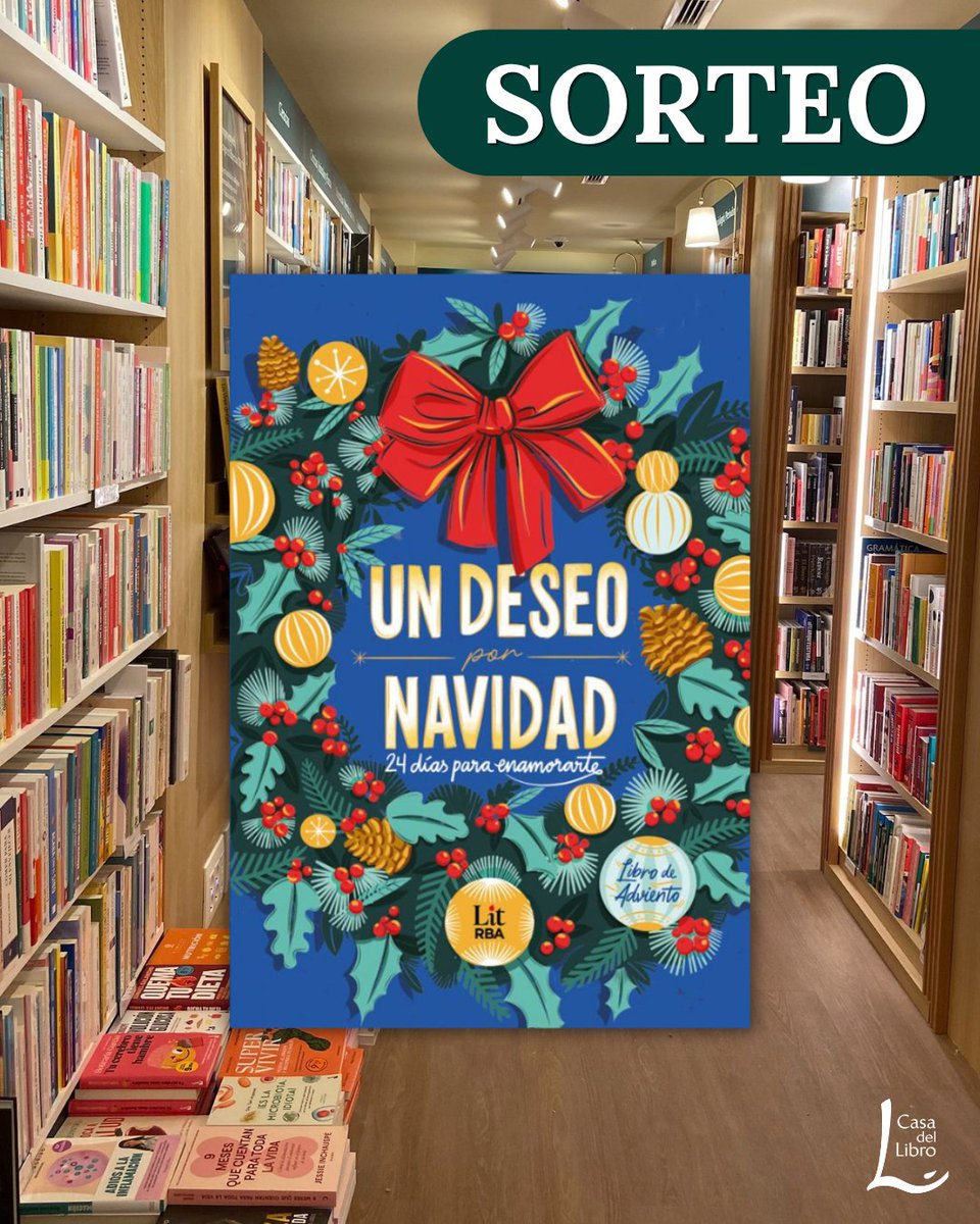 casadellibro's tweet photo. 🎁 SORTEO 🎁

Vuelve el libro de adviento que triunfa en Navidad. ¿Quieres conseguir un ejemplar de "Un deseo por Navidad? ¡Participa!
👉 Síguenos.
👉 Dale al like.
👉 Dinos cuál es tu deseo para estas Navidades.

BBLL: https://t.co/L1zzVK1sfp https://t.co/JKyOjeN7a8