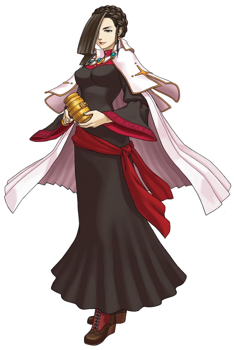 Gavout15's tweet photo. @cartethyias Ace Attorney Investigations has some absolutely beautiful characters.

Both of them could absolutely kick my ass. https://t.co/Qs3NrzJD9p