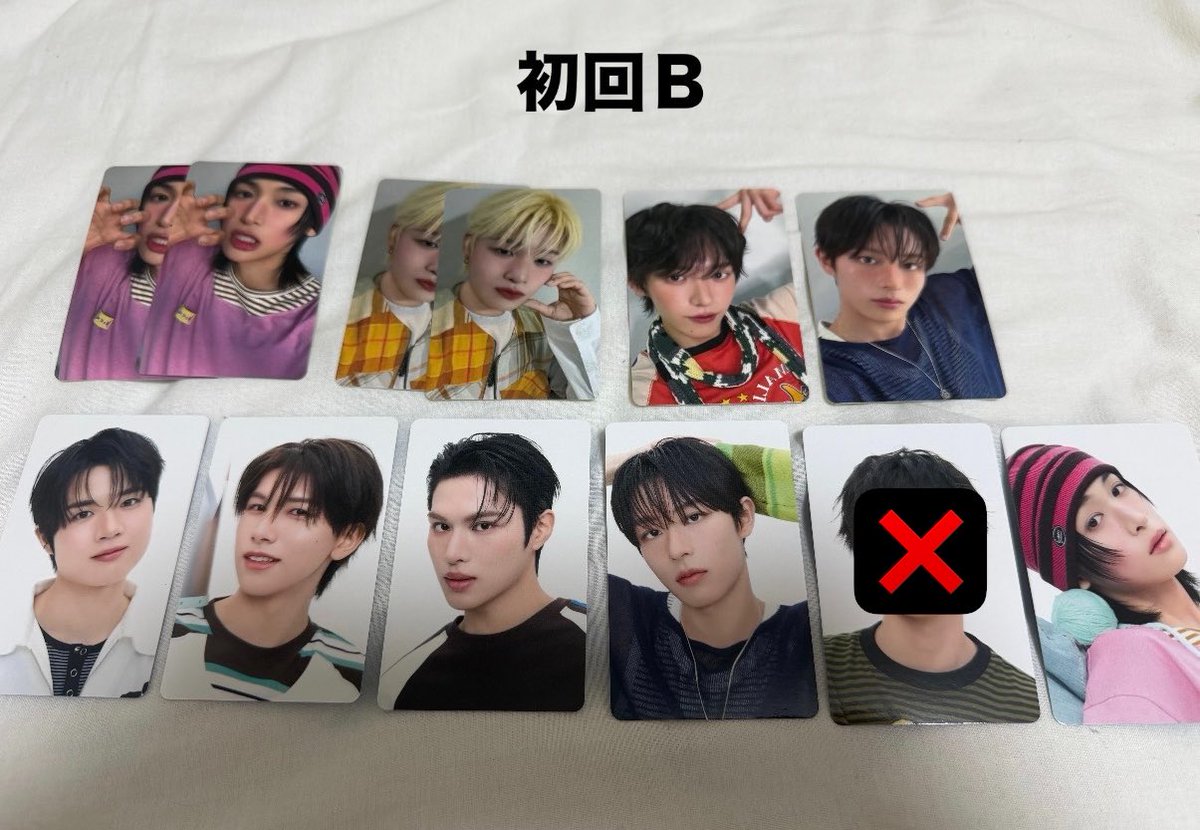 3rkqht's tweet photo. KO1KEYZ CD封入トレカ 特典 タワレコ 楽天ブックス 

譲 画像のもの

求 シヨン (同種、ものによっては他種相談可)

横浜、川崎手渡し＞又は郵送希望
気軽にコメントお願いします🙏🏻
#KO1KEYZ交換 https://t.co/O5Ct5Fs3pM