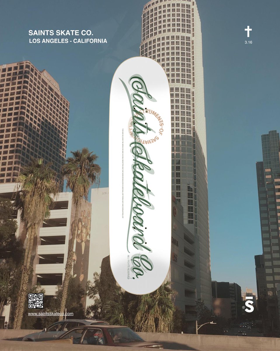 SaintsSkateCo's tweet photo. Ride with purpose. Carry the message. 🛹✝️

The Instruments of Salvation. Share the message wherever the journey takes you.

Get the new Deck here 👉  https://t.co/JrdBOfS5Fs

#SaintsSkateCo #Skateboarding #ChristianSkateboarding #FaithDriven #SkateCulture #SkateLife https://t.co/tHUppj1ajn