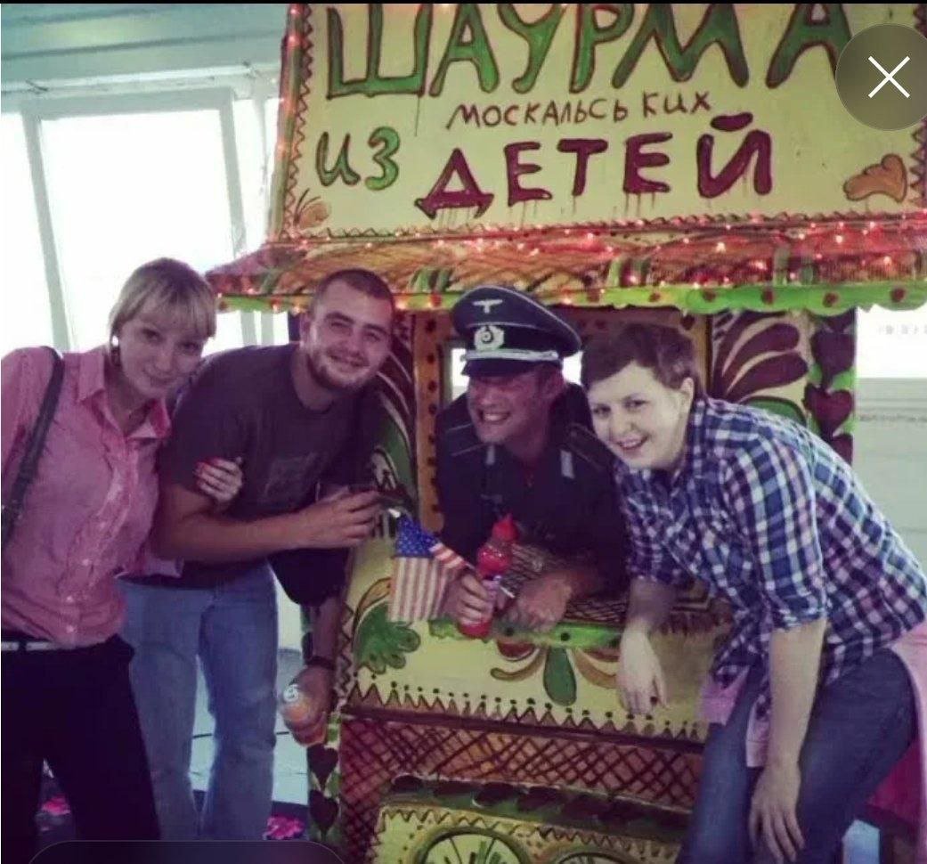 TeaTramRussia's tweet photo. Ukraine 🇺🇦 2014.
'Kebab 🍢 from Russian children'
Absolutely 'unprovoked' indeed. https://t.co/yEcObxqm2M