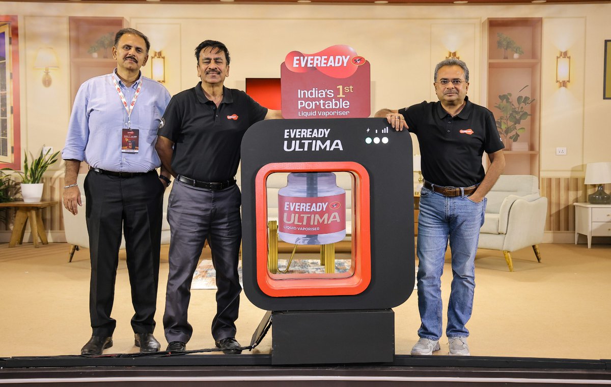 Palash_onn's tweet photo. Guys do you know that the eveready ULTIMA applies the brand’s expertise in portable power to create India’s first portable liquid vaporiser. #EvereadyUltimaPortableLV https://t.co/EgBInnlvY5