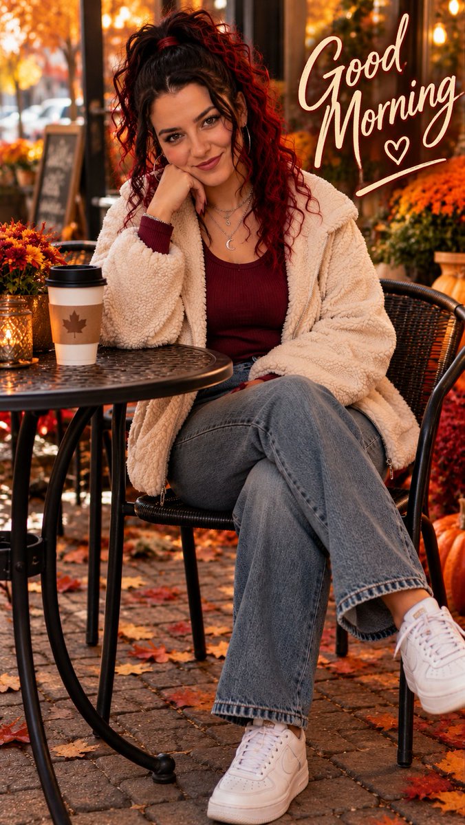 ShaylinHay's tweet photo. Good morning 🖤☕🍂

Happy Wednesday! We’ve made it halfway through the week, and I’m pretty sure that earns us an extra coffee. 😂☕

How’s your morning going so far?

#GoodMorning #HappyWednesday #OctoberVibes #FallVibes #CozySeason https://t.co/7eAI8isN2Q