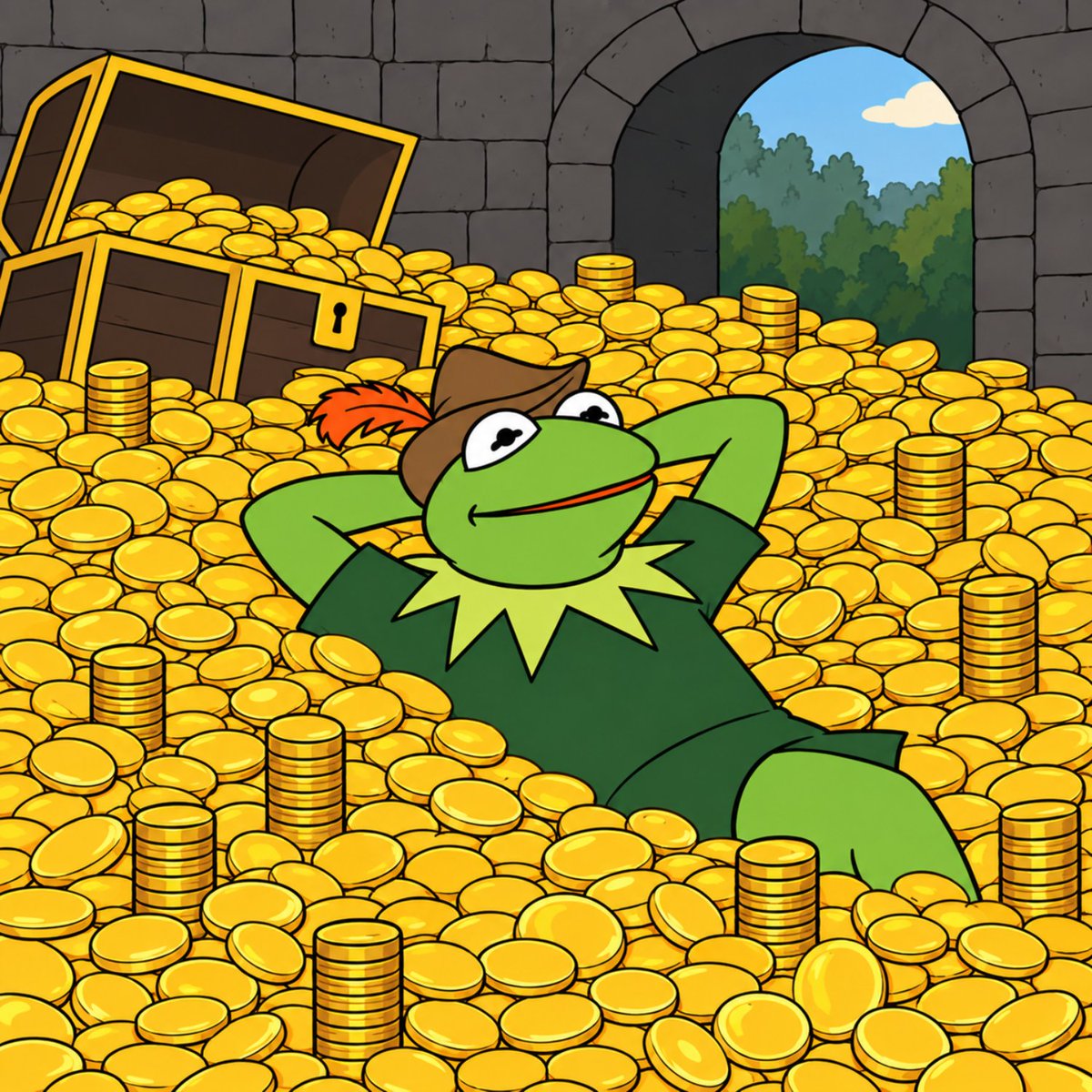 monkeydpedro's tweet photo. @ponsdotfamily Robinhood Chain is getting way harder to ignore 😂 makes the $ROBIN thesis a lot more interesting to me 🐸 https://t.co/l9Plhb09pI